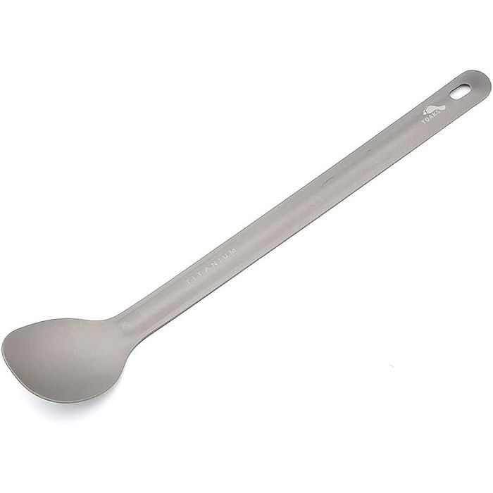 긴 캠핑 스푼 휴대용